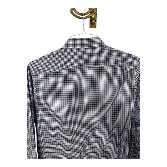 UNTUCKit Casale Plaid Button Up Shirt Long Sleeve Wrinkle Free Dress Size M - Picture 8 of 11